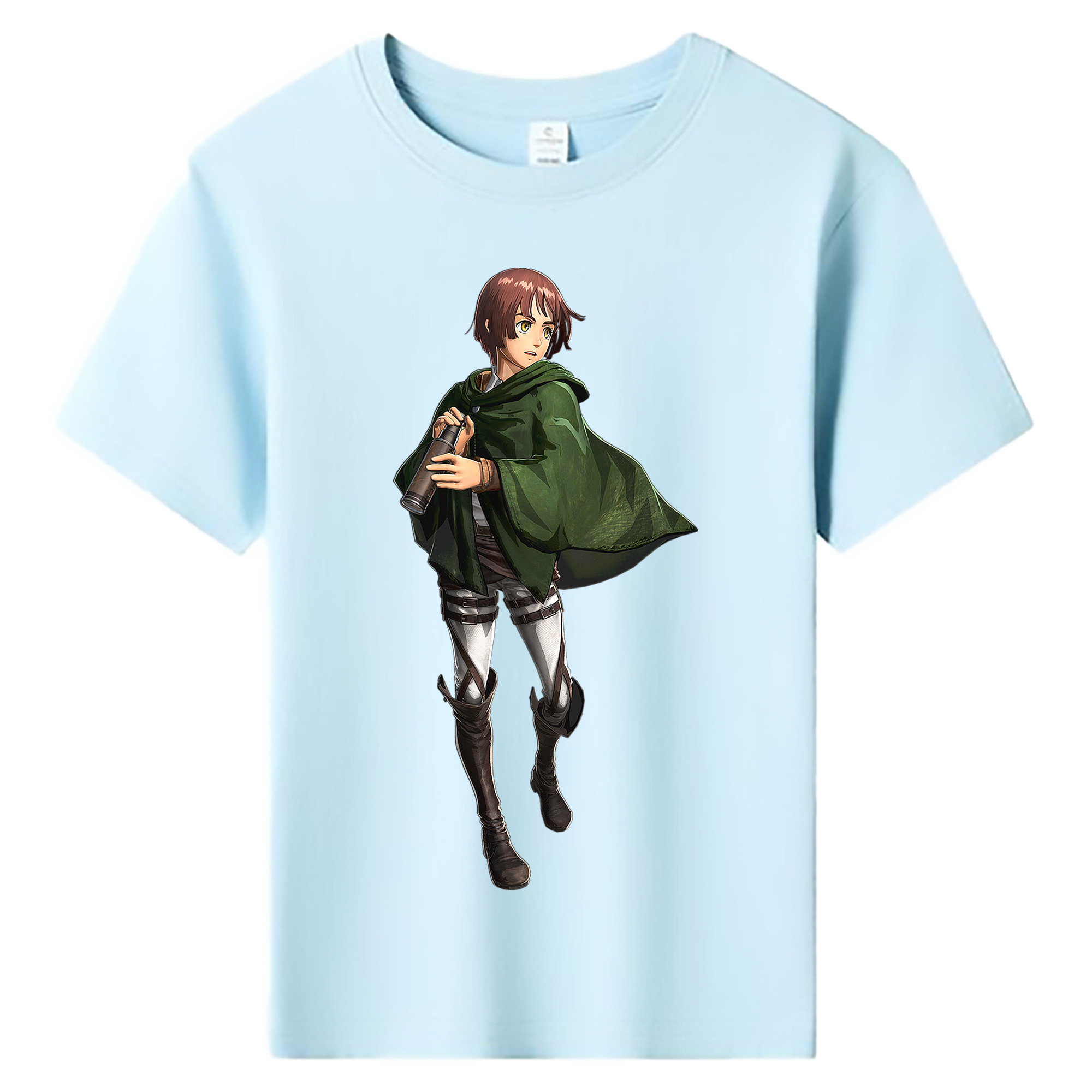 （画像用） 進撃の巨人 Attack on Titan 綿100％キッズTシャツ（フロントプリント）